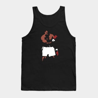 Muhammad Ali Abstract Iconic Pose Tank Top